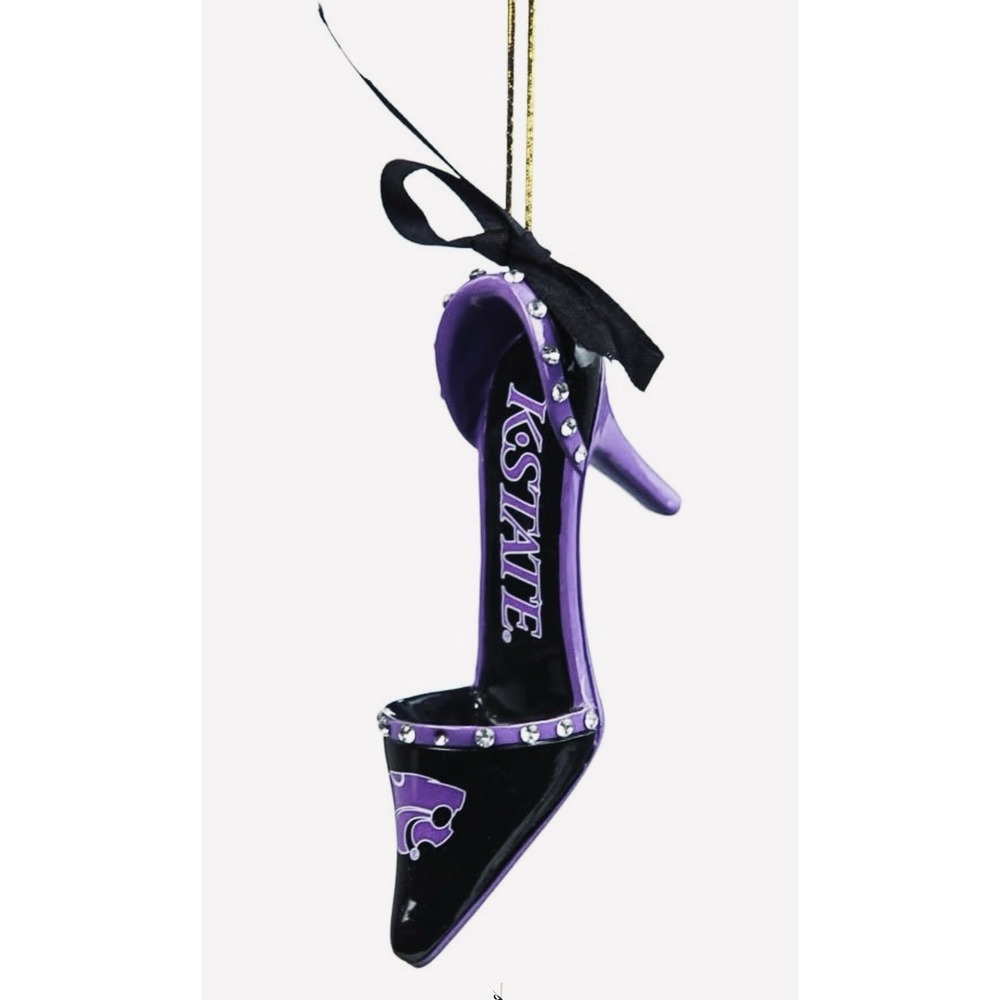 Kansas State Wildcats Ornament Black And‎ Purple NCAA Licensed New Collectors